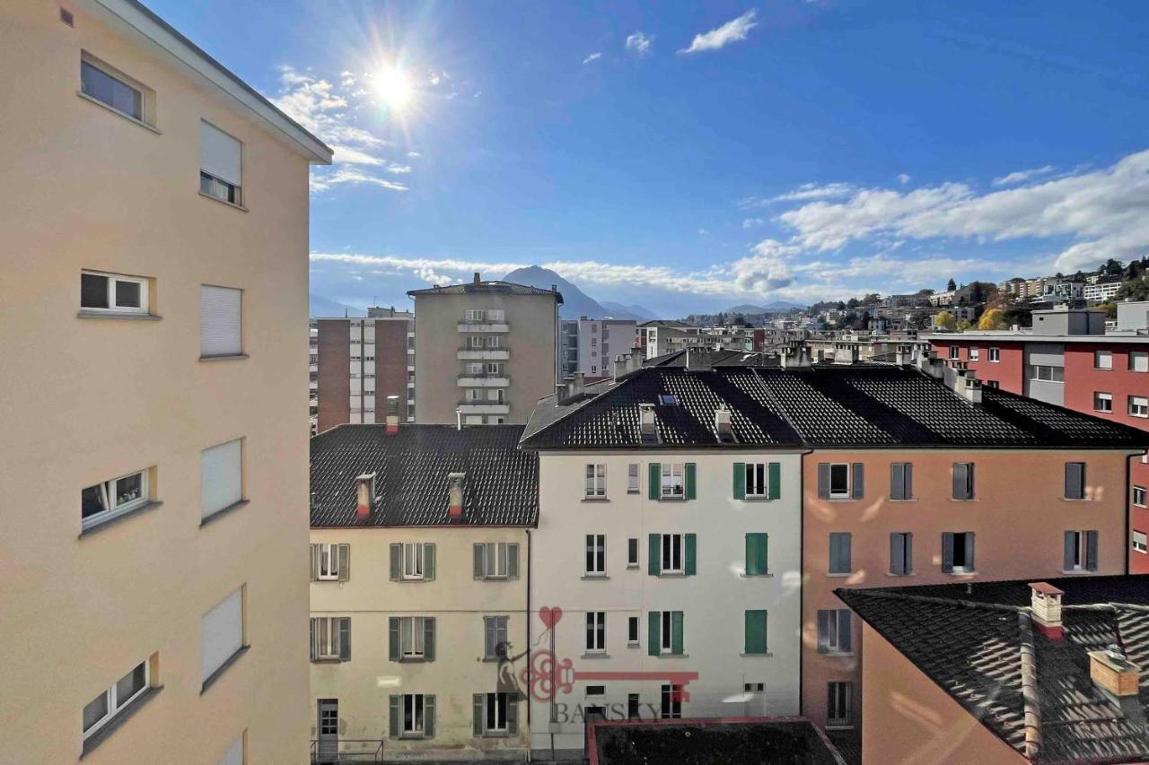 Modern Boho Style Suite In Lugano City -By Easylife Swiss Exterior photo